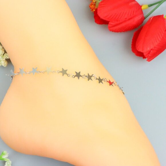 "Handmade Anklet – A Stylish Choice for Women, Thoughtful Gift Idea, EVCH1730 - Picture 3 of 10